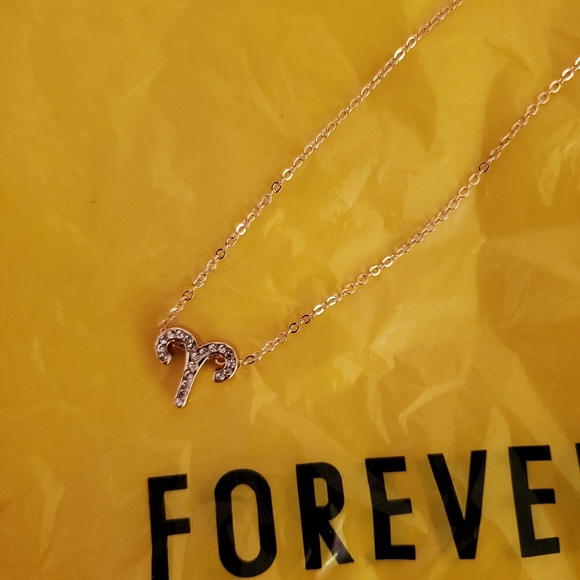 FOREVER 21 Aries ♈ Necklace - Picture 2 of 3